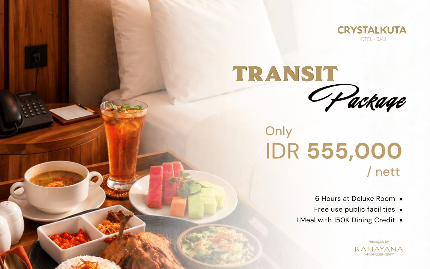 Transit with 150k Dinning Credit
